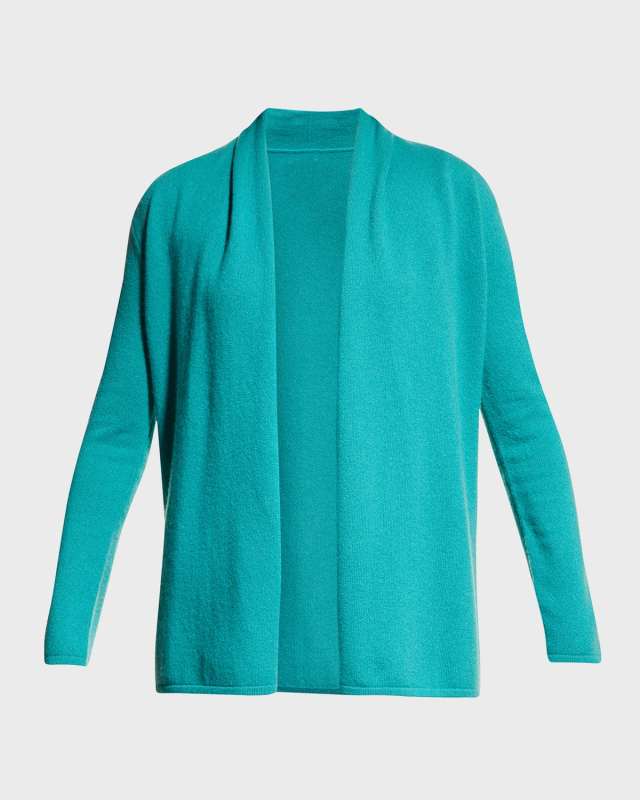 Open-Front Cashmere Cardigan
